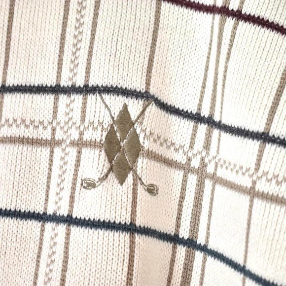 Vintage Oversized Cotton Golf Sweater - Picture 3 of 5